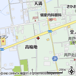 徳島県徳島市国府町井戸高輪地40周辺の地図