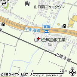 山口県山口市陶1490周辺の地図