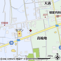 徳島県徳島市国府町井戸高輪地59周辺の地図
