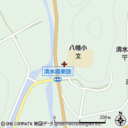 和歌山県有田郡有田川町清水297周辺の地図