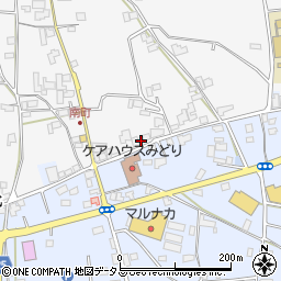 徳島県阿波市市場町市場町筋394-1周辺の地図