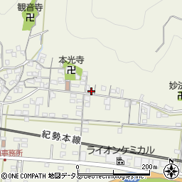 和歌山県有田市新堂697周辺の地図