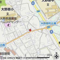 竹下商店周辺の地図