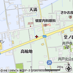 徳島県徳島市国府町井戸高輪地41周辺の地図