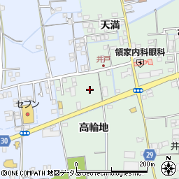 徳島県徳島市国府町井戸高輪地52周辺の地図