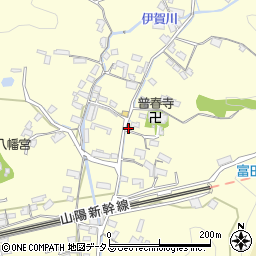 山口県周南市夜市36周辺の地図