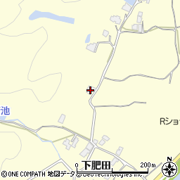 山口県下関市吉田下肥田周辺の地図