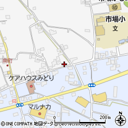 徳島県阿波市市場町市場町筋385-3周辺の地図