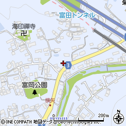 竹村モータース富岡工場周辺の地図