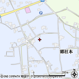 徳島県阿波市市場町香美郷社本193-2周辺の地図