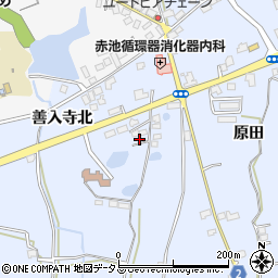 徳島県阿波市市場町香美原田334周辺の地図