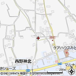 徳島県阿波市市場町市場町筋415周辺の地図