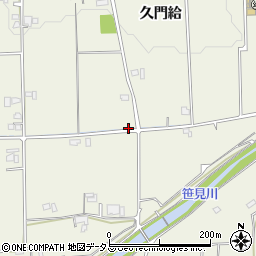 山口県岩国市玖珂町久門給周辺の地図