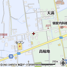 徳島県徳島市国府町井戸高輪地57周辺の地図