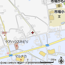 徳島県阿波市市場町市場町筋385-1周辺の地図