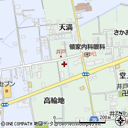 徳島県徳島市国府町井戸高輪地43周辺の地図