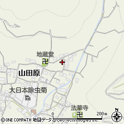 和歌山県有田市山田原213周辺の地図