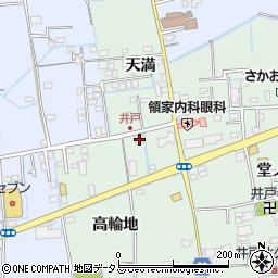 徳島県徳島市国府町井戸高輪地43-3周辺の地図