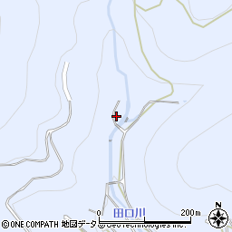 和歌山県有田郡有田川町田口801周辺の地図