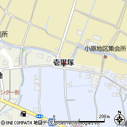 徳島県徳島市国府町北岩延壱里塚周辺の地図
