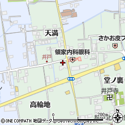 徳島県徳島市国府町井戸高輪地1周辺の地図