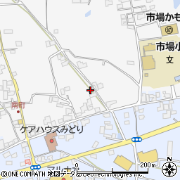 徳島県阿波市市場町市場町筋383周辺の地図