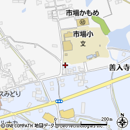 徳島県阿波市市場町市場上野段701周辺の地図