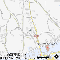 徳島県阿波市市場町市場町筋417周辺の地図