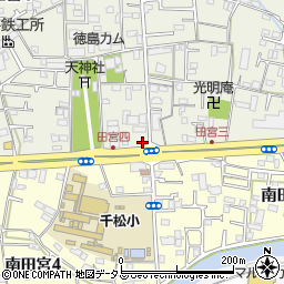 四国銀行田宮 ＡＴＭ周辺の地図