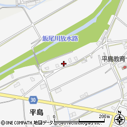 徳島県名西郡石井町高原平島166-1周辺の地図