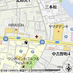 一番亭 田宮店周辺の地図
