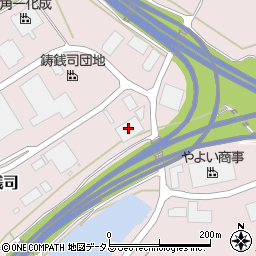 ゴウダ株式会社山口工場周辺の地図