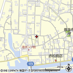和歌山県有田市港町438-2周辺の地図