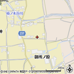 徳島県阿波市市場町大野島御所ノ原周辺の地図