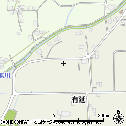 山口県岩国市玖珂町有延周辺の地図
