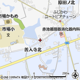 徳島県阿波市市場町市場上野段535周辺の地図