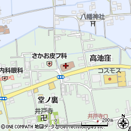徳島市役所　経済部徳島市農村環境改善センター周辺の地図