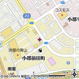 ＡＧスクエア小郡店周辺の地図