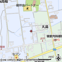 徳島県徳島市国府町東高輪393周辺の地図