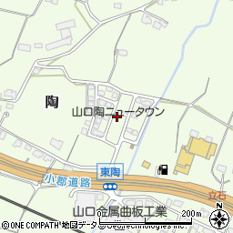 山口県山口市陶1171周辺の地図