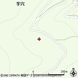 徳島県美馬市脇町芋穴119周辺の地図