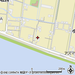 徳島県徳島市川内町小松東14周辺の地図