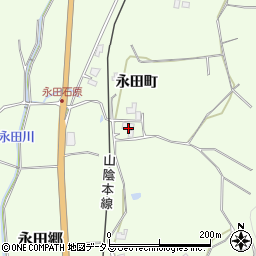 山口県下関市永田郷596周辺の地図