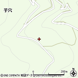 徳島県美馬市脇町芋穴127周辺の地図