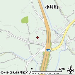 山口県下関市小月町周辺の地図