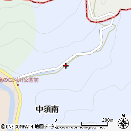 山口県下松市中須南滝ノ口周辺の地図