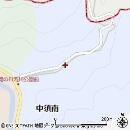 山口県下松市中須南（滝ノ口）周辺の地図