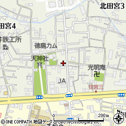 トマト調剤薬局 田宮店周辺の地図