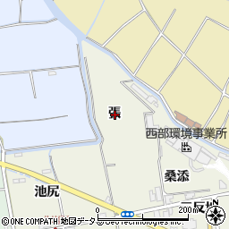 徳島県徳島市国府町北岩延張周辺の地図