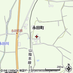 山口県下関市永田郷598周辺の地図